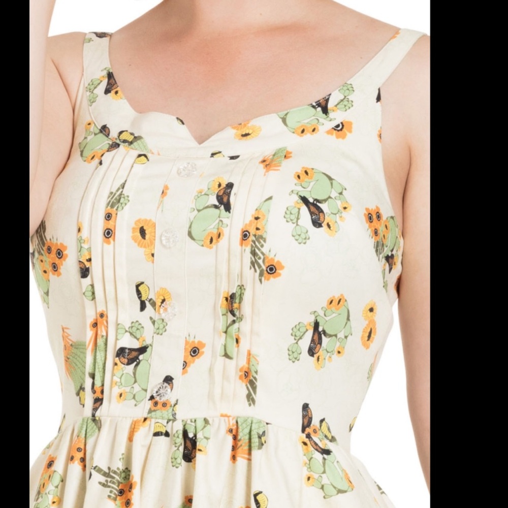 Voodoo Vixen Vintage Maria Cactus Dress Size Small - Picture 3 of 7